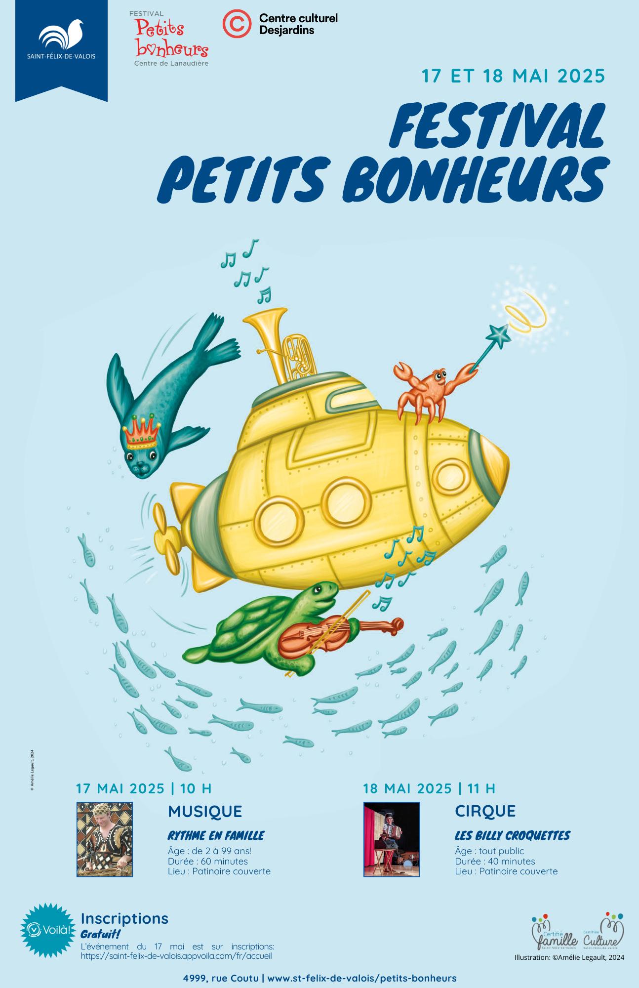 Festival Petits Bonheurs à Saint-Félix-de-Valois